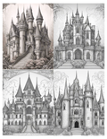 Mini Art Escape - Mini Page Premium Coloring Book
