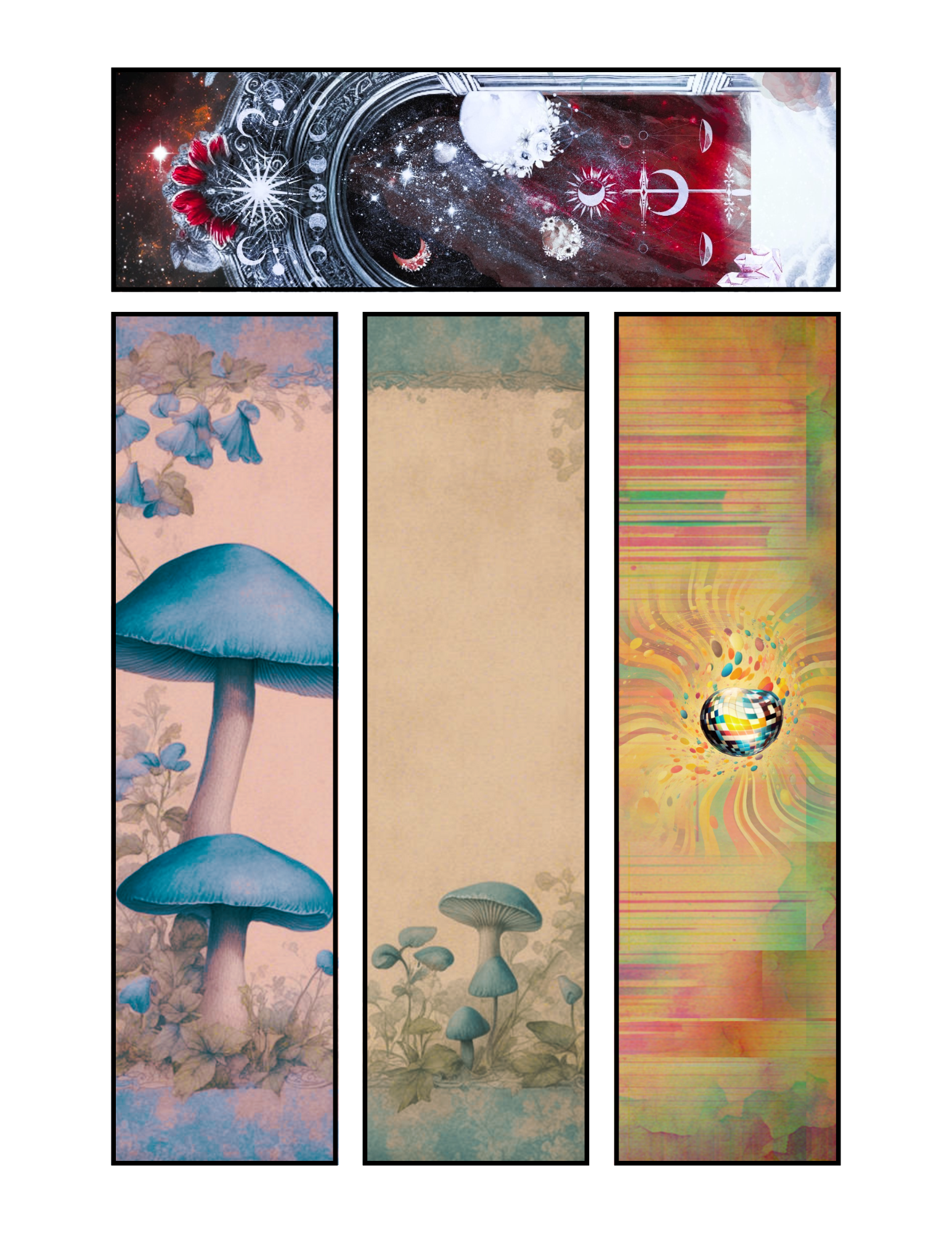 Bookmark Set – 9-Unique Designs