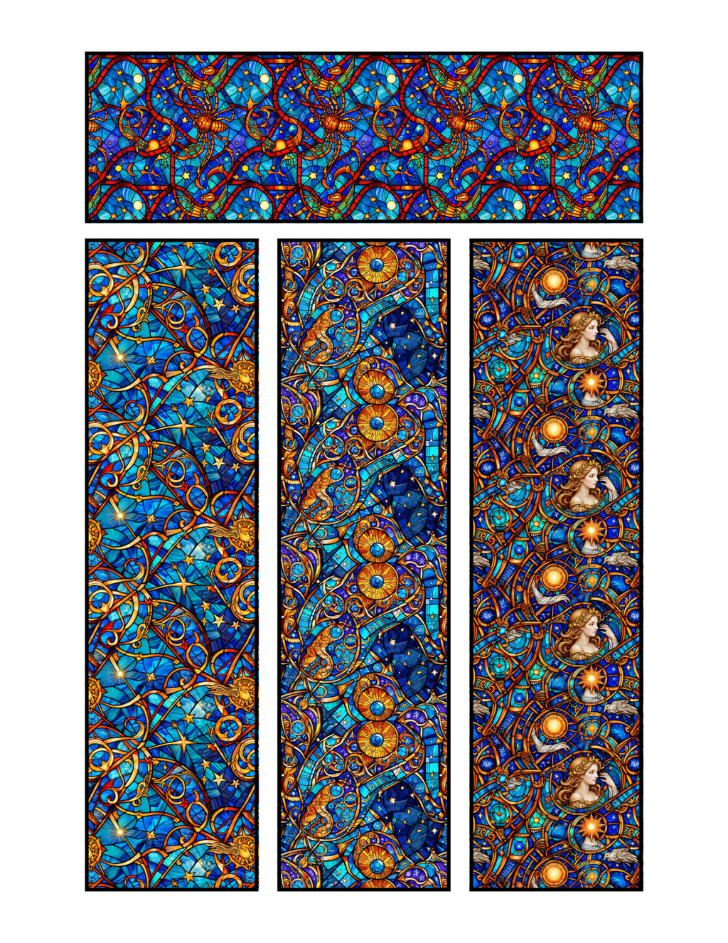 Bookmark Set – 9-Unique Designs