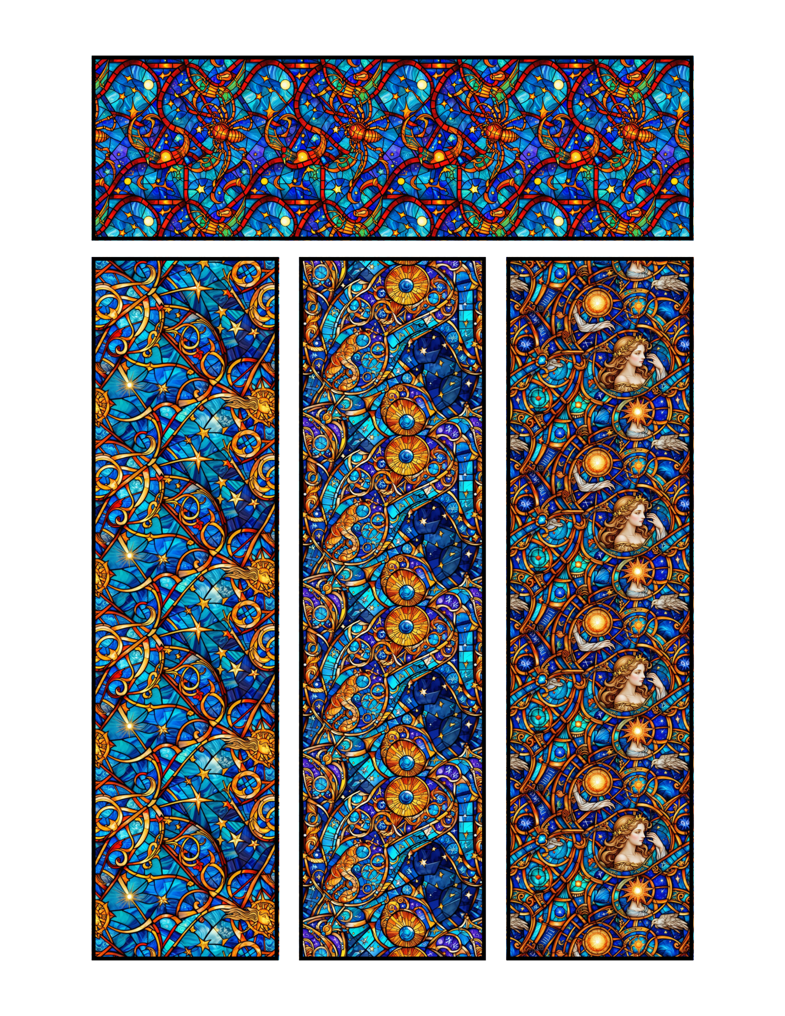 Bookmark Set – 9-Unique Designs