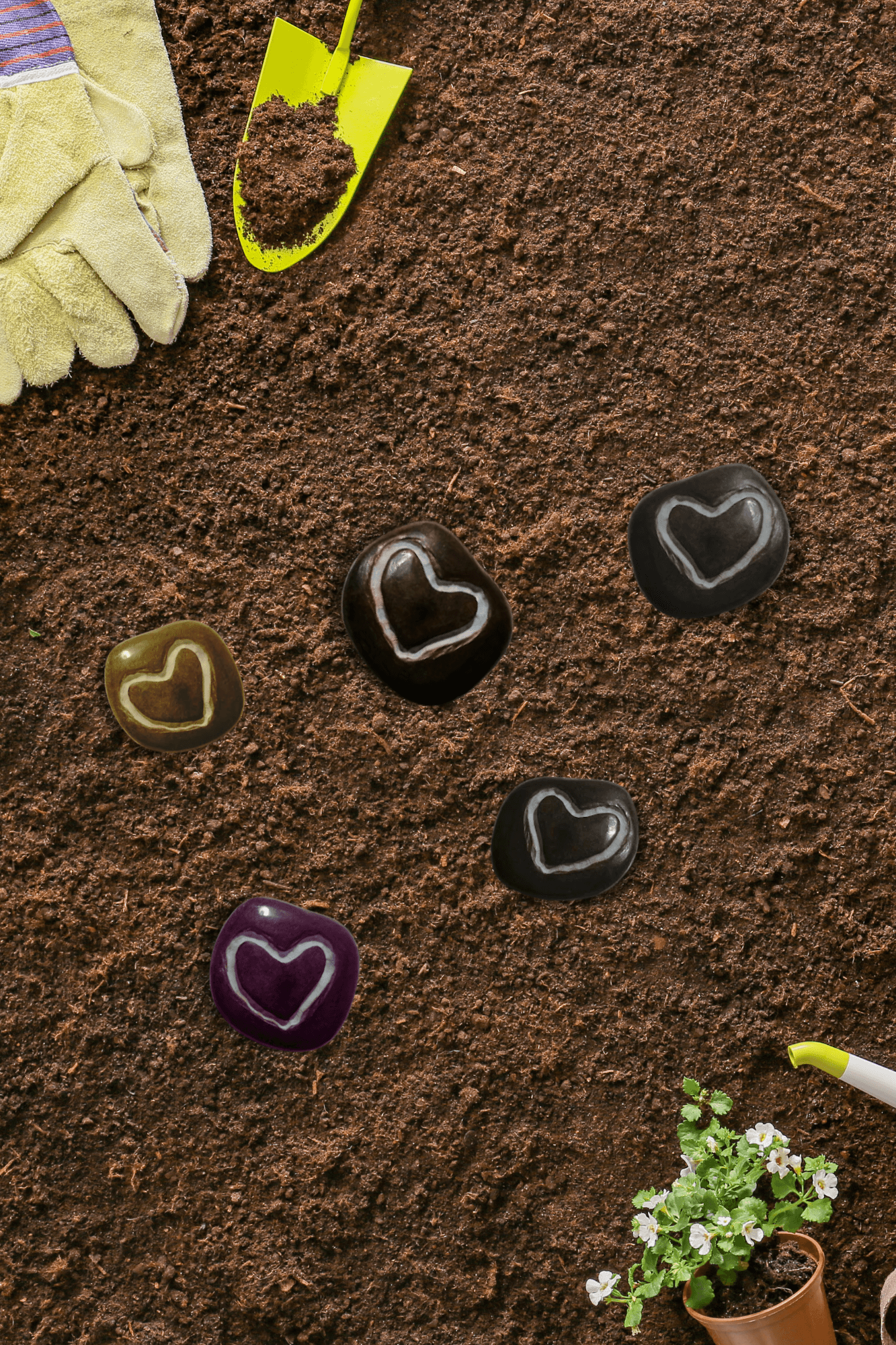 5 Garden Stones