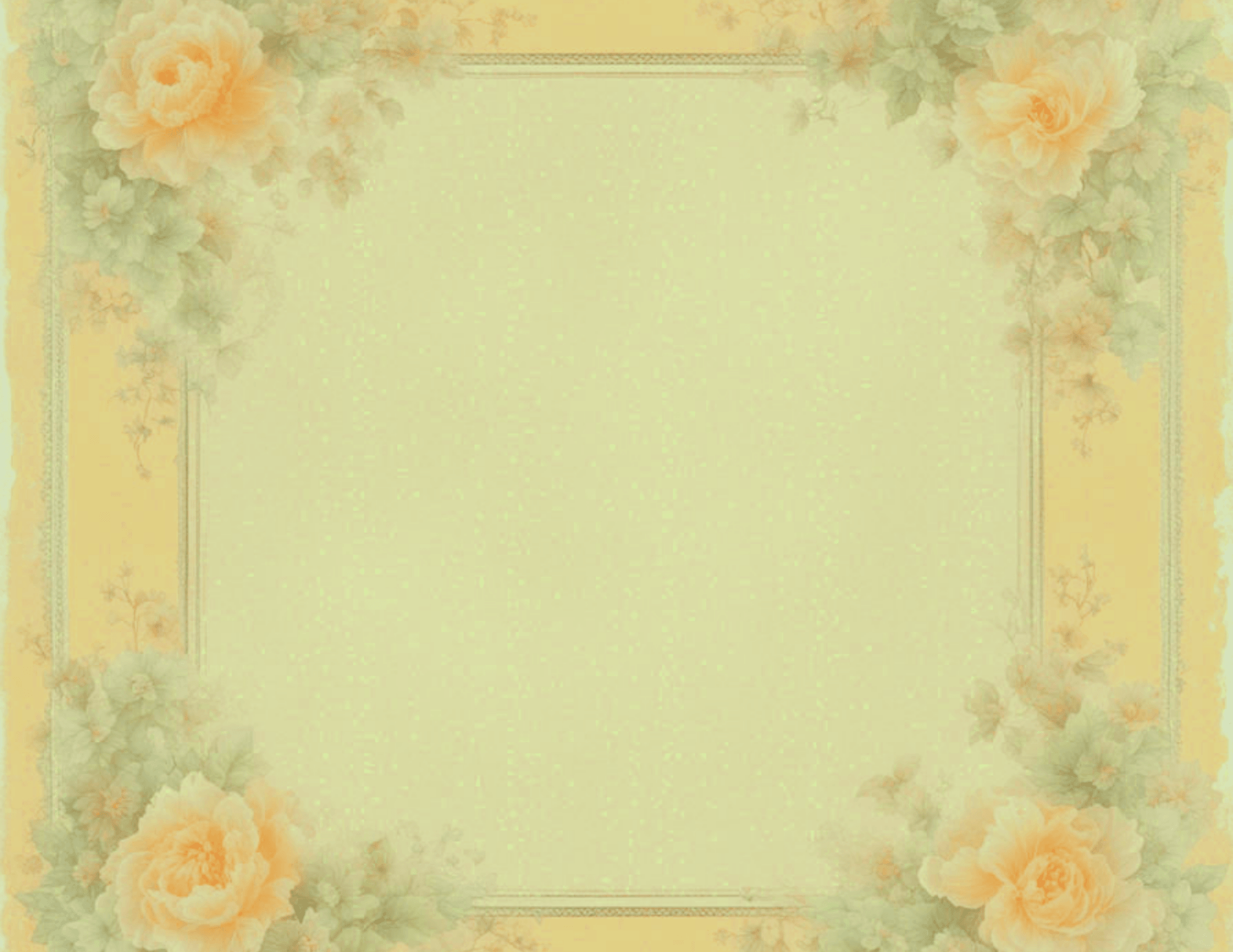 Decorative Craft Paper, Vintage/Retro/Antique Design 8.5x11