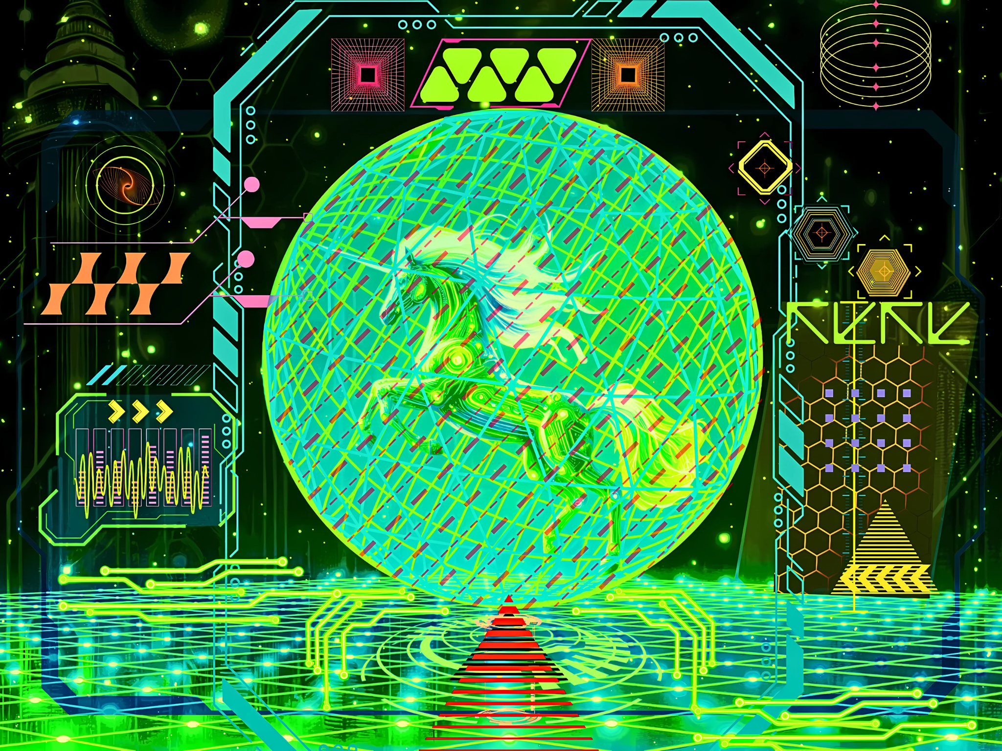 Techicorn Universe Wallpaper Pack | Phone & Desktop